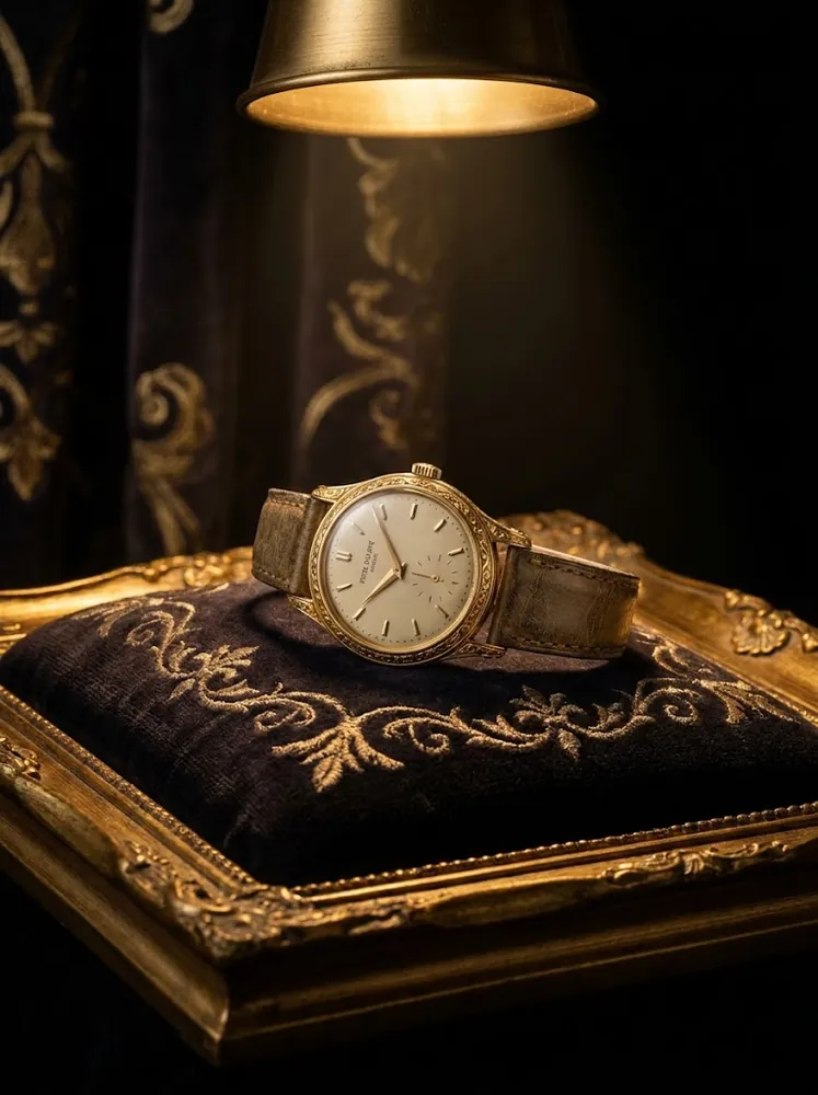 Vintage Patek Calatrava — mid-century el yapımı saat