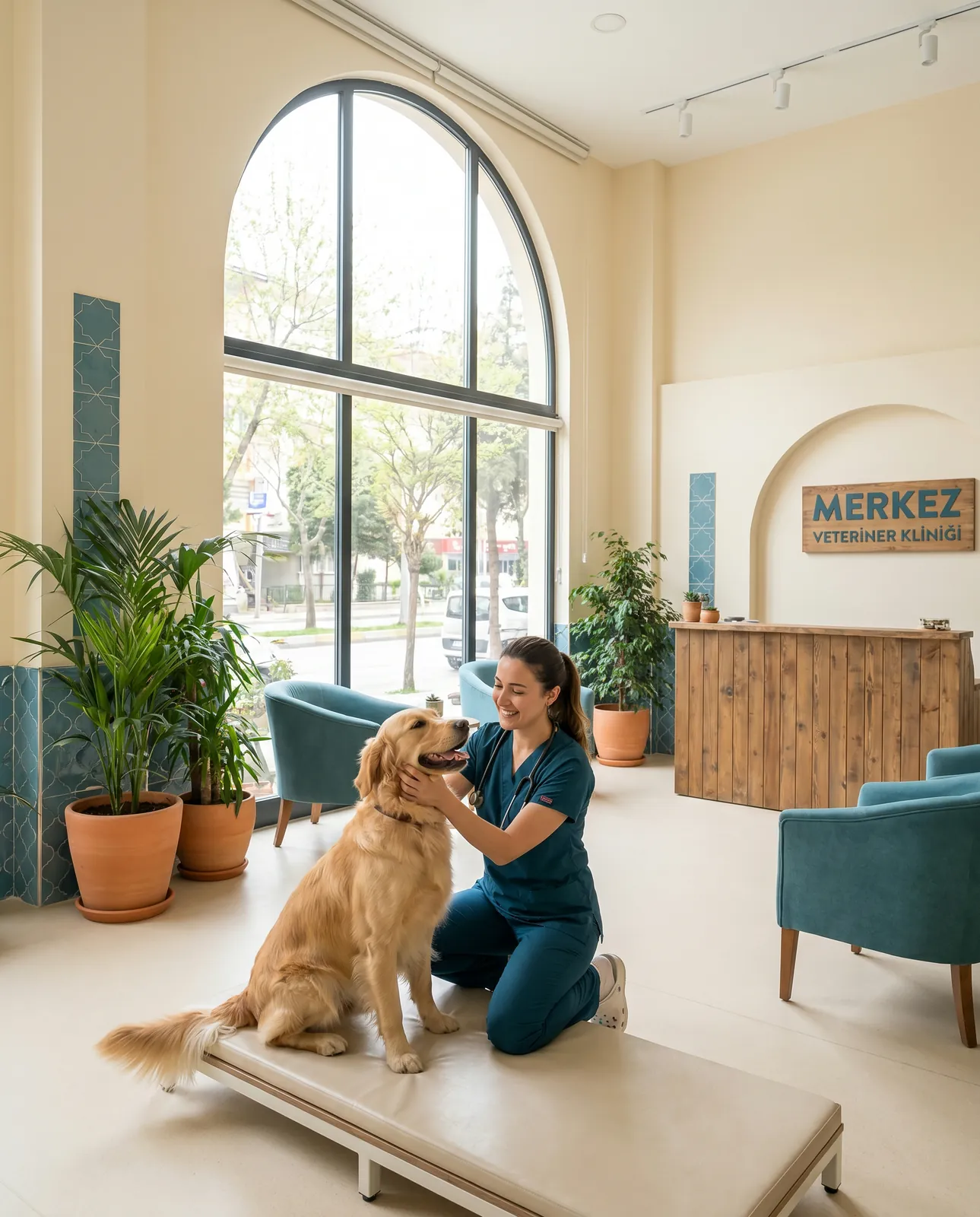 PatiCan Veteriner Kliniği — Bostancı şubemiz, ferah ve hijyenik klinik ortam